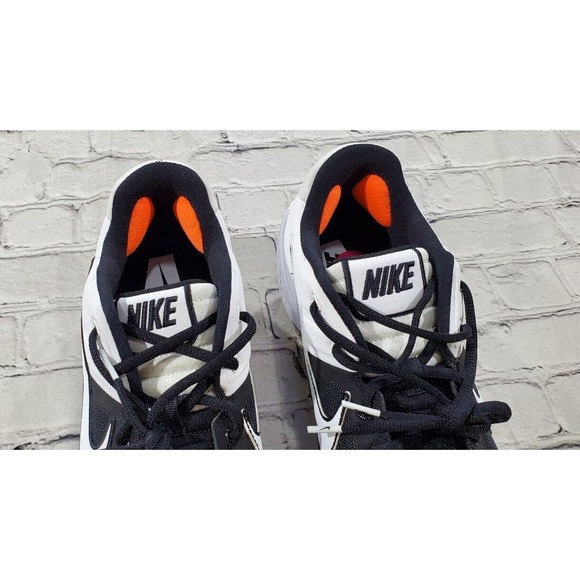 Nike Alpha Huarache Elite 2 Baseball Cleats AJ6873-004 Black White MENS SIZE 14